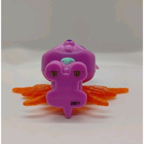 Littlest Pet Shop LPS 2728 Purple Flower Orange Light Up Fairy - Glows - Picture 8 of 9